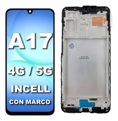 MODULO SAMSUNG A17 INCELL CON MARCO