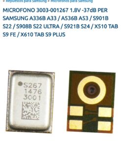 MICROFONO SAMSUNG A33 - A53 - A36 - S22 -S24  ETC